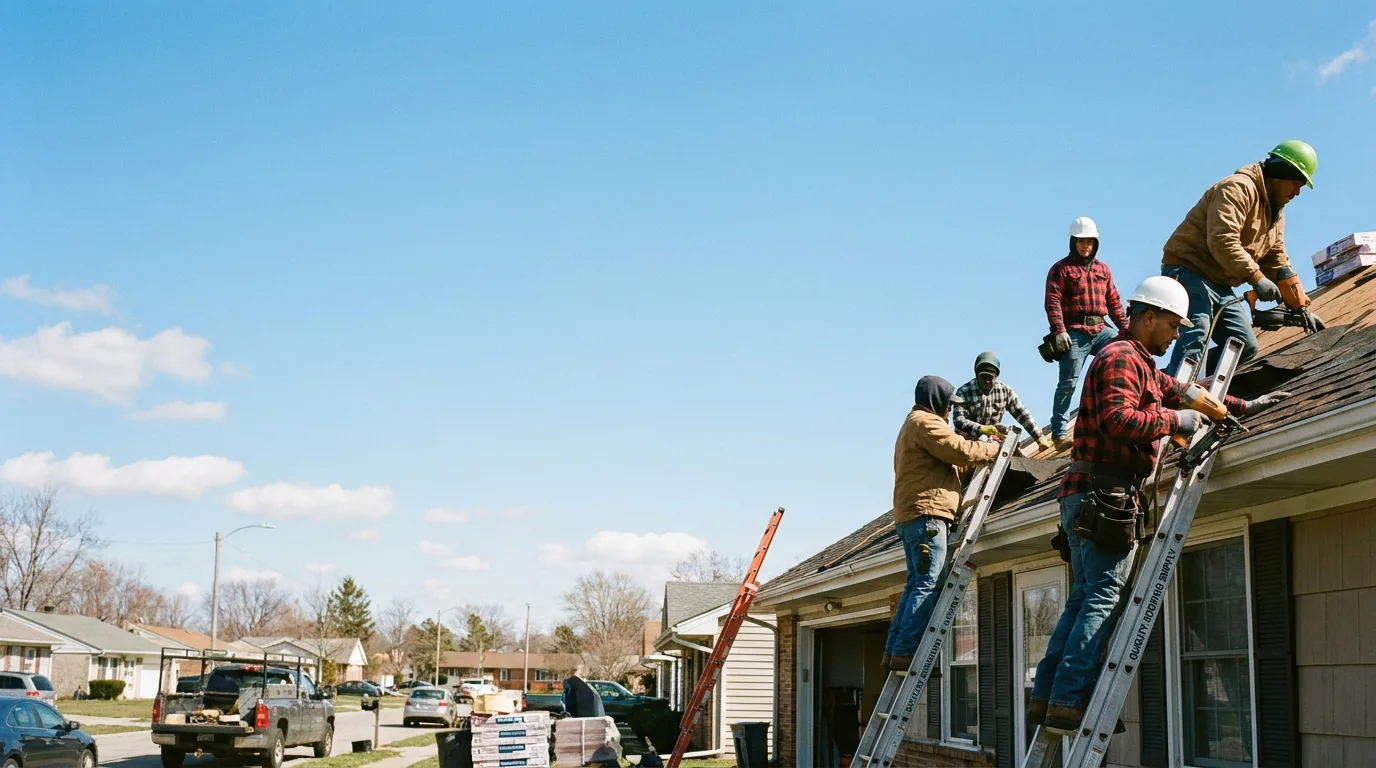 Roofing in Rochert, MN near me